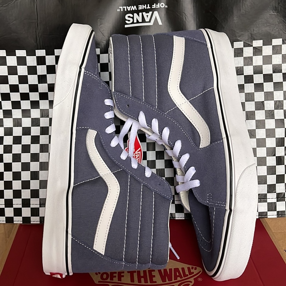 Vans Sk8-Hi Grisaille/True White Men’s sneakers - Picture 12 of 16